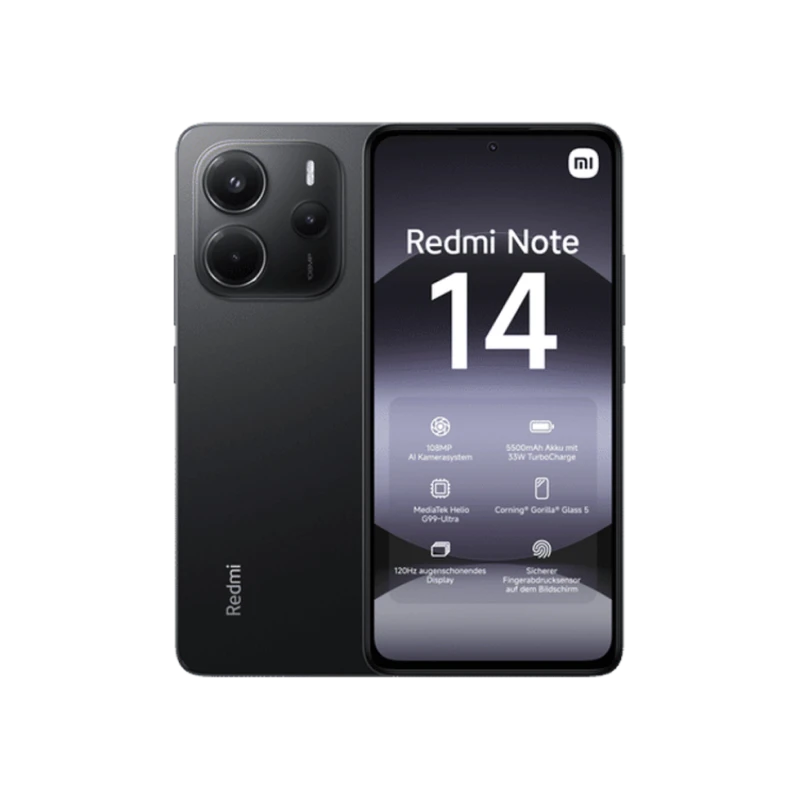 Xiaomi Redmi Note 14 4G 8/256GB Black