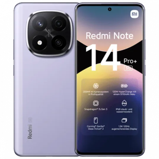 Xiaomi Redmi Note 14 Pro+ 5G 12/512GB Violet